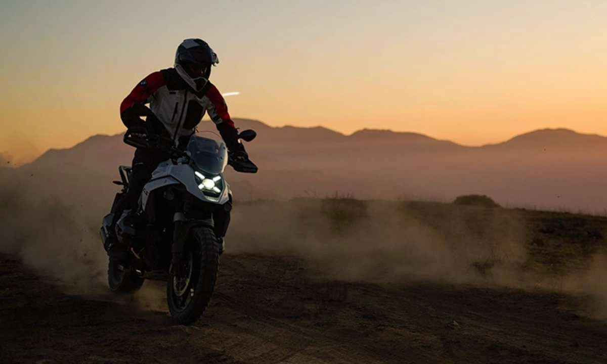 BMW R 1300 GS on the road